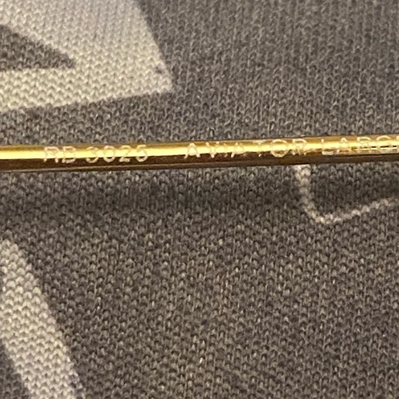 Ray- Ban  RB3025 classic large aviator sunglasses - Picture 5 of 10